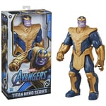 Marvel Avengers Titan Hero Series Blast Gear Deluxe Thanos Action Figure, 30-cm