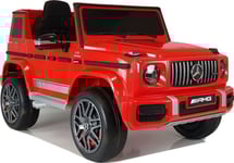 Lean Cars Elbil För Barn Mercedes G63, Röd