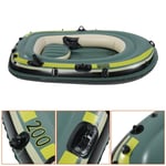 2 Person Kayak Portable Inflatable Boat Canoe 86.5x47.2 Inch Rib Inflatable