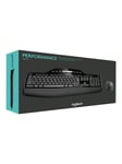 Logitech Wireless Desktop MK710 - Tastatur & Mus set - Belgisk