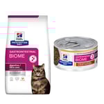 8 kg Hill's Prescription Diet + 6 x 82 g passande våtfoder på köpet! - Gastrointestinal Biome Chicken + Gastrointestinal Biome Chicken & Vegetables