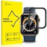 GiiYoon-4 PACK Screen Protector for Apple Watch 40mm Series 6/5/4/SE,Full Coverage Flexible Premium TPU Film [HD Crystal Clear] [Bubble-Free] [No Lifted Edges] [Not Wet Application] TPU Soft Film