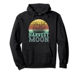 Harvest Moon Retro Vintage Autumn Fall Lovers Thanksgiving Pullover Hoodie