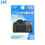 JJC 2PCS LCD Film Screen Protector for Panasonic Lumix DMC-FZ300 G8 G7 GX7 II