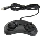 Manette 6 boutons - USB type Sega Megadrive Genesis pour PC - Plongez dans l'action rétro ! - Straße Game ®