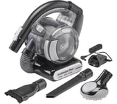 BLACK  DECKER Dustbuster Flexi PD1020LP-GB Handheld Vacuum Cleaner - Black & Chrome, Black,Silver/Grey