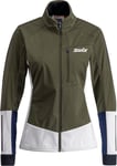 Swix Nordic XC Jacket W Längdskidjacka Olive/Bright White, XS