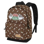 Friends Central Perk-FAN HS Backpack 2.0, Brown, 18 x 30 x 41 cm, Capacity 22 L