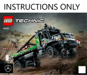 LEGO 4x4 Mercedes-Benz Zetros Trial Truck INSTRUCTIONS ONLY 42129 NEW FREE P&P*