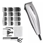 BaByliss Men High Performance Precision Hair Clipper Kit Wired Mains 22 Pieces
