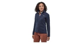 Veste polaire femme patagonia better sweater bleu marine