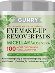 Gunry Eye make-up remover pads aloe vera 100 st