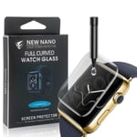 UV Ljus Displayskydd i härdat glas till Apple Watch 41mm Transparent