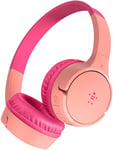 Belkin Soundform Mini Kids Wireless Headphones​ - Pink