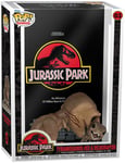 Pop! Jurassic Park Tyrannosaurus Rex & Velociraptor Vinyl Movie Poster Figure