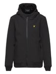 Lyle & Scott Softshell Hooded Jacket Svart