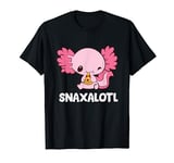 Snaxalotl Funny Axolotl Pizza Cute Axolotl T-Shirt