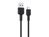 Aukey Cb-Cd30, 0,9 M, Usb A, Usb C, 0,48 Gbit/S, Svart