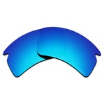Hawkry SaltWater Proof Ice Blue Replacement Lenses for-Oakley Flak 2.0 XL