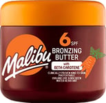 Malibu Sun SPF 6 Bronzing Tanning Body Butter with Beta Carotene