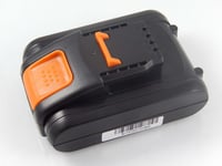 vhbw Batterie compatible avec Worx WG163E.2, WG163E.9, WG165, WG166, WG166.1, WG169, WG169E outil électrique (2000mAh Li-ion 20 V)