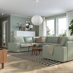 IKEA KIVIK u-formad soffa, 7-sits Bredd: 328 cm