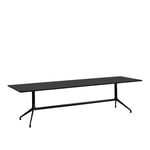 HAY - About a Table AAT10 - Black Base - Black Linoleum - 280x90x73 cm