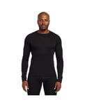 Peter Storm Mens Long Sleeve Base Layer Merino Crew Neck, Outdoor Clothing - Black - Size Large