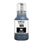 1 Black Printer Refill Ink Bottle 140ml for Epson EcoTank ET-7700 & ET-7750