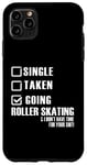 Coque pour iPhone 11 Pro Max Roller Skater Funny - Une seule prise en train de faire du patin à roulettes