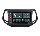 Radio de Voiture sur Mesure pour Jeep Compass Android GPS Bluetooth WiFi USB Dab+ Touchscreen 10" 8core Carplay AndroidAuto