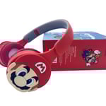 Barnhörlurar - Super Mario för åldrarna 3-7 år Trådlösa Bluetooth-hörlurar