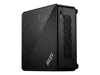 Msi Cubi 5 12M 283Bat - Barebone - Mini-Pc 1 X Core I5 1235U / Upp Till 4.4 Ghz - Ram 0 Gb - Iris Graphics - Ieee 802.11Ax (Wi-Fi 6E), Bluetooth 5.3, Gigabit Ethernet, 2.5 Gigabit Ethernet - Svart
