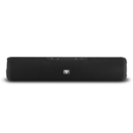 Vybe Bluetooth Mini Soundbar Black Wireless Speaker Home Theater Sound System
