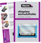 Dipos I Screen Protector Compatible with Amazon Fire HD 8 Kids Edition (2020) Clear
