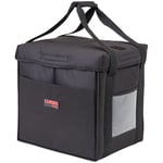 CAMBRO Varmebag for mat - 30.5 x 38 cm Black sammenleggbar