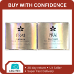 2X PRAI Platinum Firm & Lift Night Cream 50ml Firms Smooths Hydrates