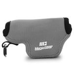 MegaGear MG1580 Ultra Light Neoprene Camera Case compatible with Leica D-Lux 7, D-Lux (Typ 109) - Gray