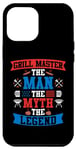 iPhone 12 Pro Max Grill Master BBQ Master Grilling Dad Father's Day July 4th Case