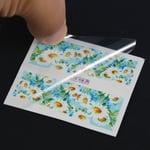 24sheets/set Nail Decal Sticker Self-adhesive Flower Manicur
