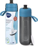 BRITA Sport Water Filter Bottle Active Dark Blue (600 ml) - Darkblue 