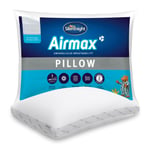 Silentnight Airmax Pillow Breathable Cooling Hypoallergenic Side Front Back