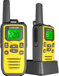 Professional Long Range Rechargeable Walkie Talkies for Adult, FM Two Way Radios
