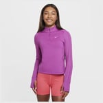 Nike Pro Träningströja Therma-FIT 1/2 Zip - Rosa, storlek Large