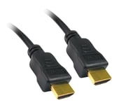 Cable HDMI 1.4 A/A connecteurs Or 3.00m