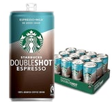 Starbucks Doubleshot Espresso No Added Sugar Iced Coffee Drink 12x200ml 27.11.24