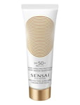 Silky Bronze Protective Cream Face Spf50+ Solkräm Ansikte Nude SENSAI