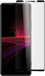 Sony Xperia 1 III Glass Screen Protector Full Cover (Black) Flat Black