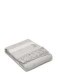 Hotel Wool Throw Home Textiles Cushions & Blankets Blankets & Throws Grey Lexington Home