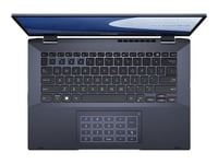 ASUS ExpertBook B5 Flip B5302FEA-LG0140R - Conception inclinable - Intel Core i5 - 1135G7 / jusqu'à 4.2 GHz - Win 10 Pro - Carte graphique Intel Iris Xe - 8 Go RAM - 512 Go SSD NVMe - 13.3" écran tactile 1920 x 1080 (Full HD) - 802.11a/b/g/n/ac/ax - noi